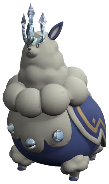 Kingpaca Cryst, Azure Fluff Commander