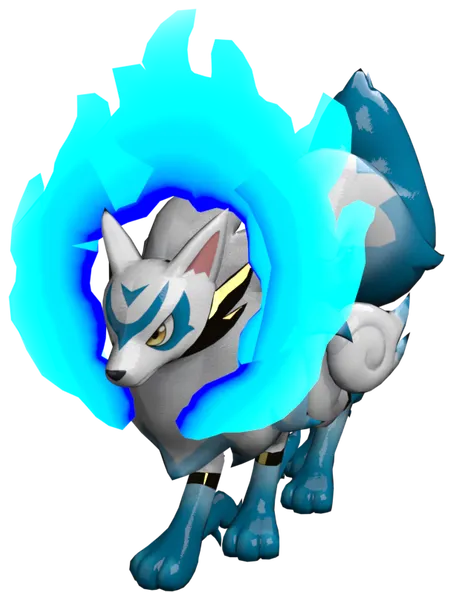 Kitsun, Guardian of the Azure Flame